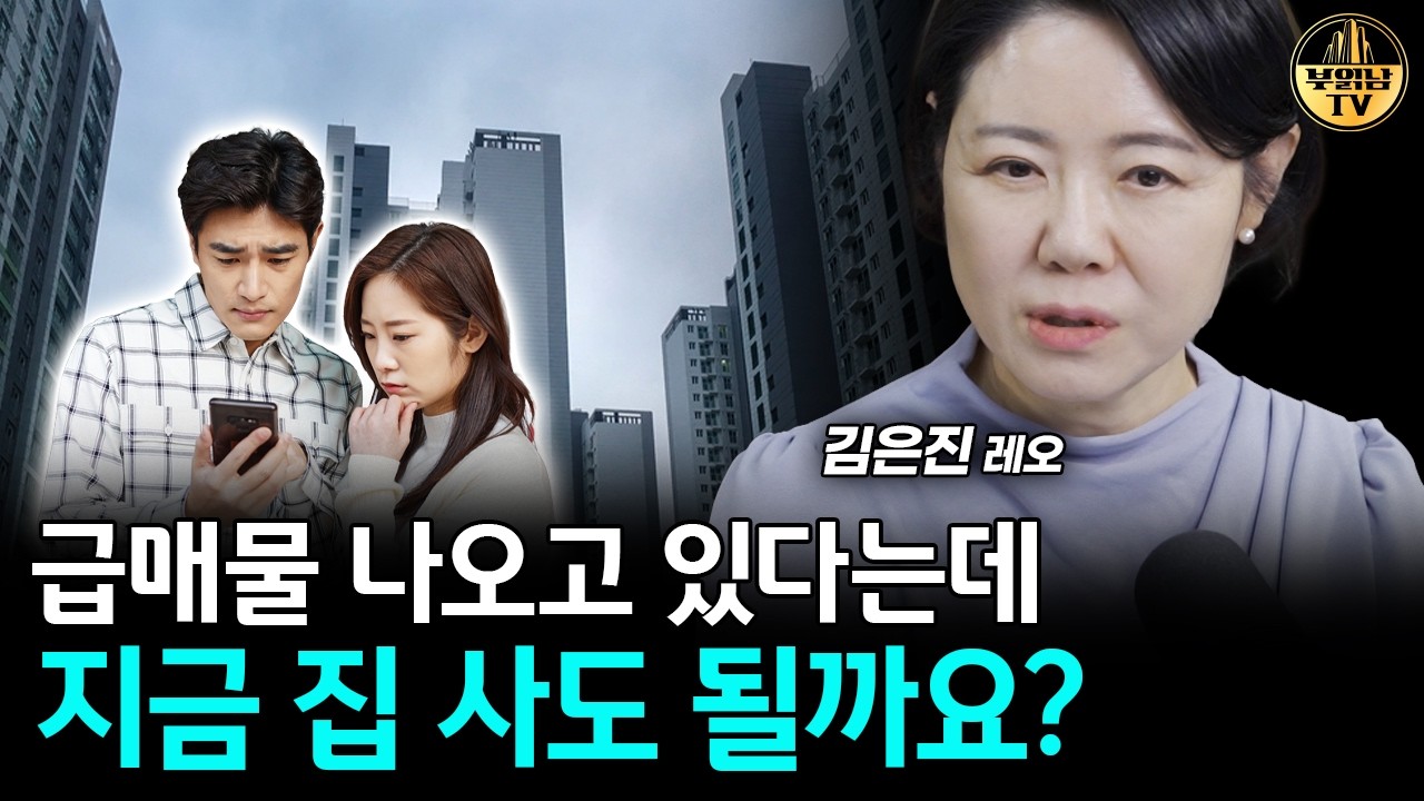 급매물 나오고 있다는데 지금 집 사도 될까요? [레오 김은진 대표 2부]