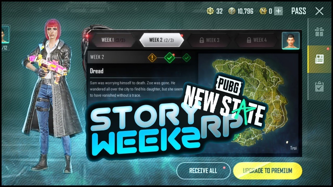 Pubg new state Troi Rp story missions week 2