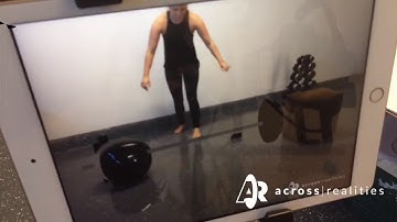 Across Realities ARKit Occlusion Test