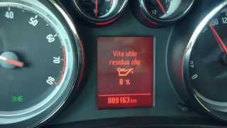 Opel Meriva Reset Oil Light Youtube