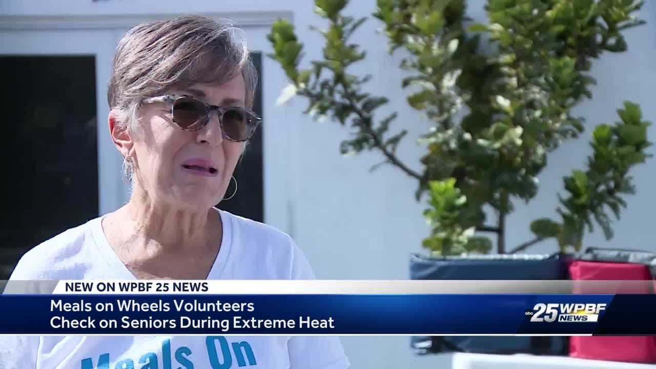 Meals on Wheels volunteers look out for seniors in the heat - YouTube