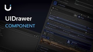 UIDrawer - Component - DoozyUI - UI Management System for Unity