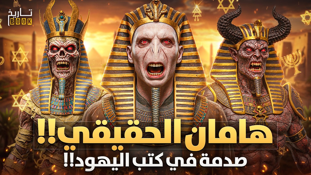 هامان الحقيقي - صدمة في كتب اليهود! الصرح المفقود وديانة الفراعنة -هل هو حقا ابليس؟وهل غرق مع فرعون؟