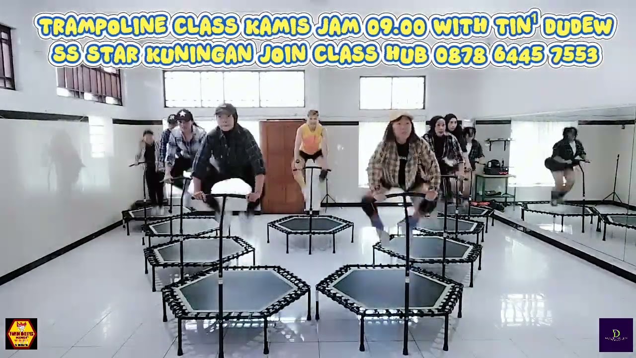 HANDZUP PANCA BORNEO/TRAMPOLINE SAHABAT DUDEW KUNINGAN/COREO TIN DUDEW/SENAM KREASI
