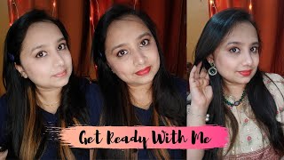 Get Ready With Me | Makeup Vlog | Simple and Easy Makeup | Swathi Parthasarathy