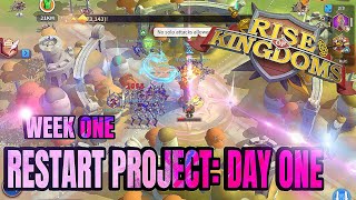 Restart Project: Day One - Capturing Holy Sites, Pushing Power.