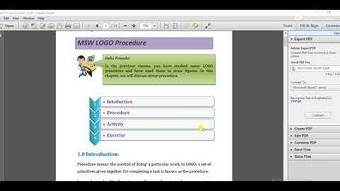 STD 4 Computer Lesson 1 (part1)