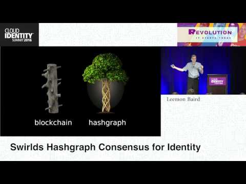 CIS 2016 Tuesday, June 7-  Swirlds Hashgraph Consensus for Identity- Leemon Baird