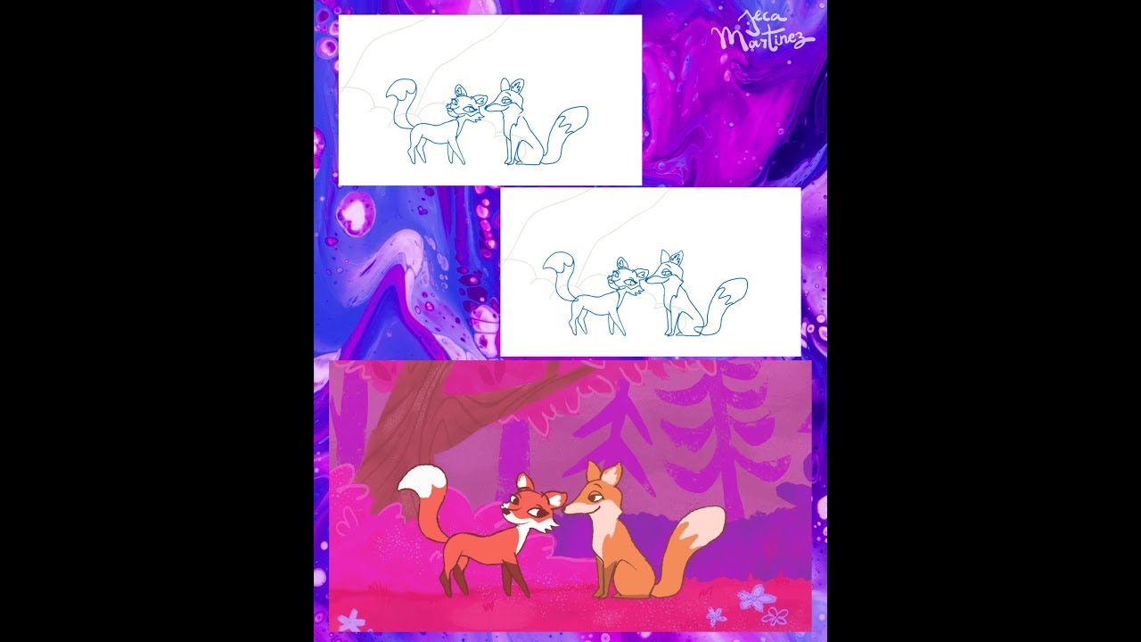 Hallmark Foxy Mama Animation Progress - h