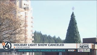 Coeur d'Alene's iconic holiday light show canceled