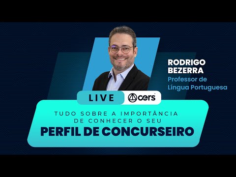 Tudo sobre a importância de conhecer o seu perfil de concurseiro | Prof. Rodrigo Bezerra