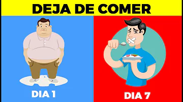 ¿Qué pasa si no como durante una semana?