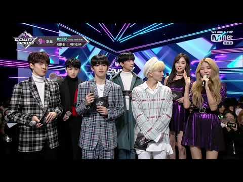 SEVENTEEN​ &​ Sowon​ Moment @ 190131 M COUNTDOWN