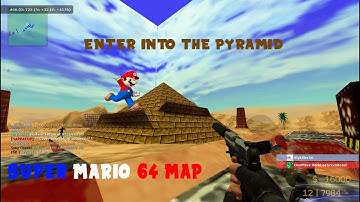 Counter Strike Source Indonesia : Zombie Escape Mod - Super Mario 64 - Level 1 - ( Gameplay )