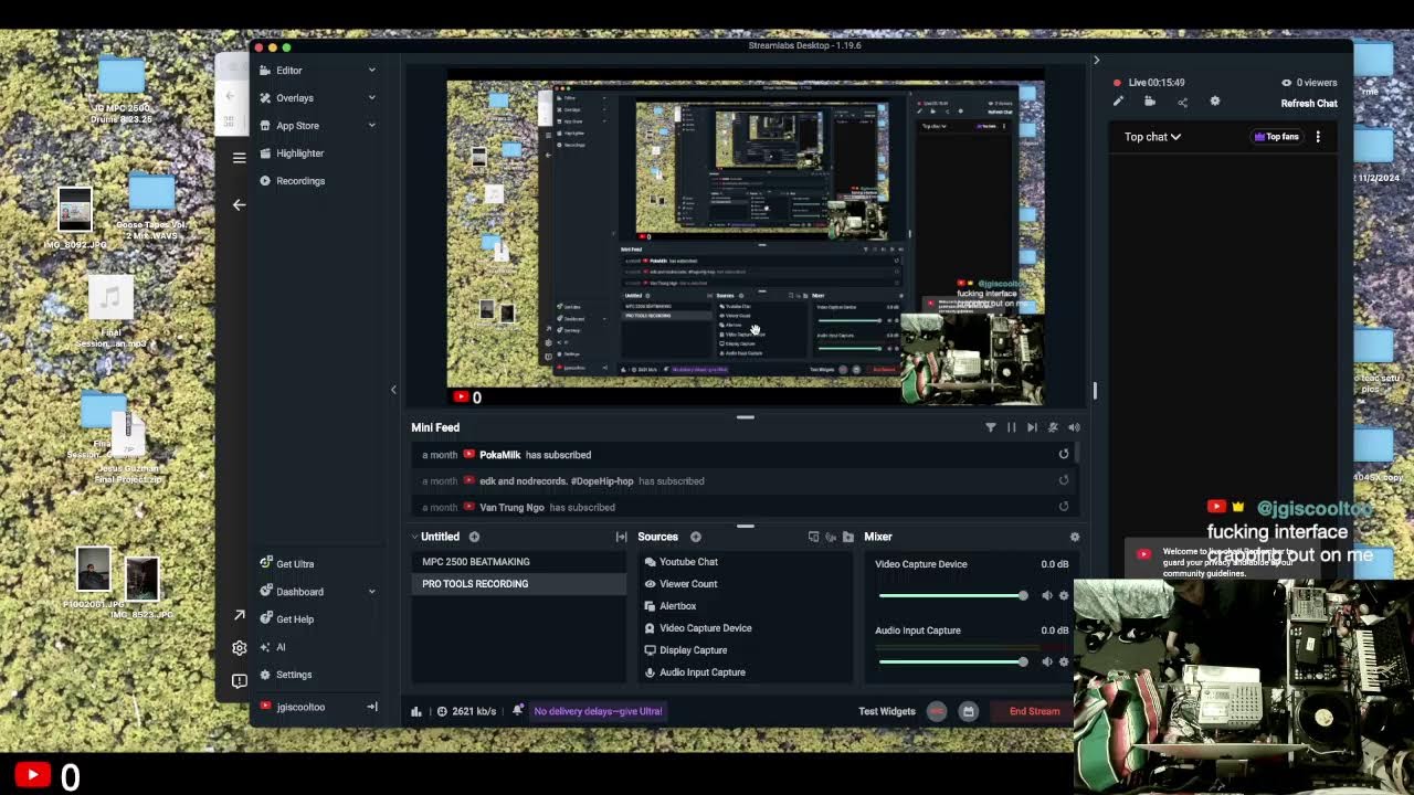 MPC 2500 LIVE BEATMAKING #99