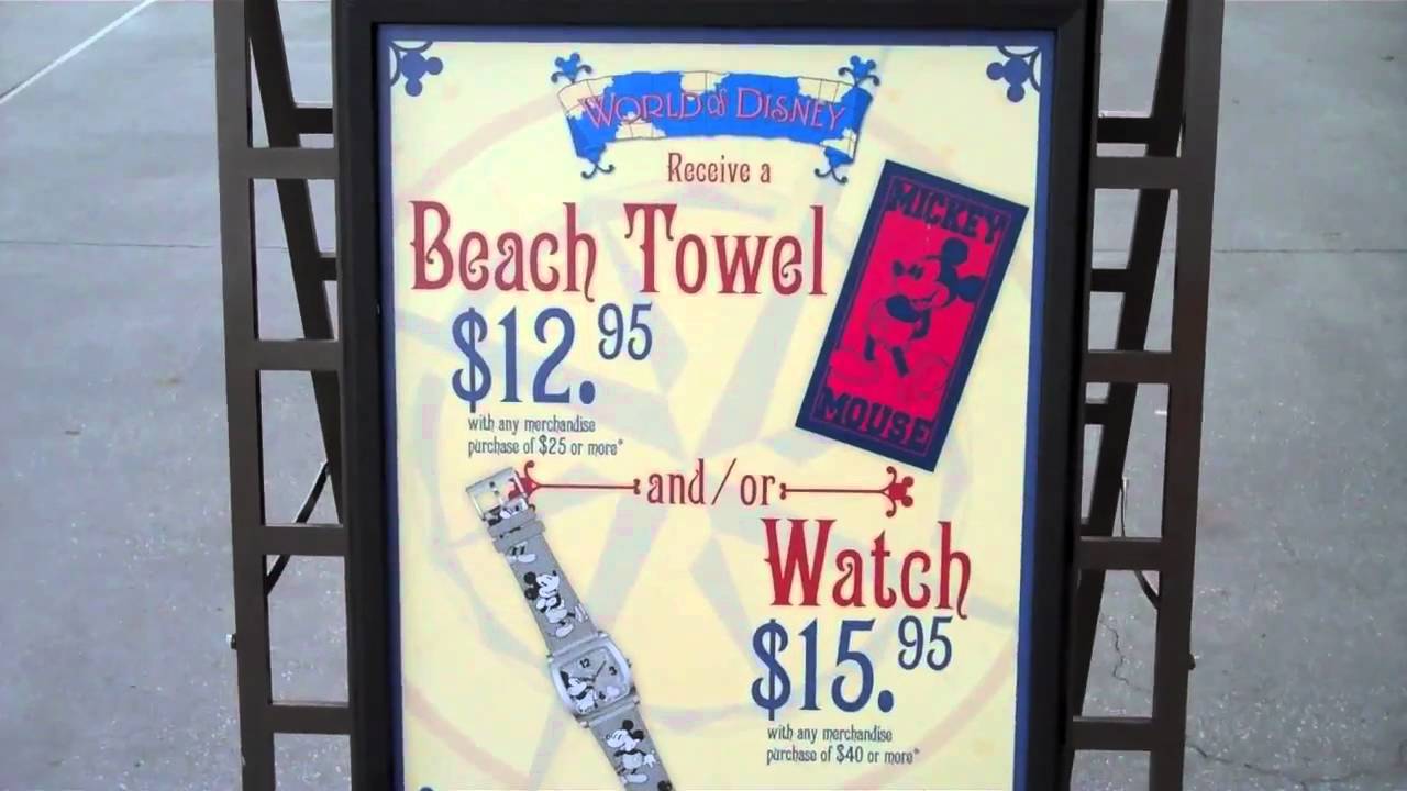 Shopping Deals at Disney World Resort
