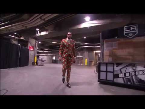 Spencer Hawes Dons Festive Christmas Tree Suit