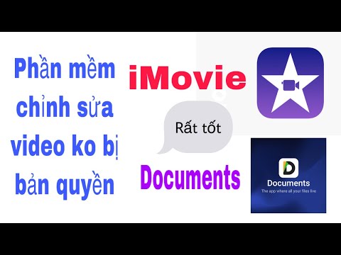 Làm video bằng điện thoại không bị bản quyền phần mềm iMovie