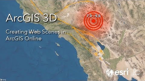 Creating Web Scenes in ArcGIS Online - May 2018