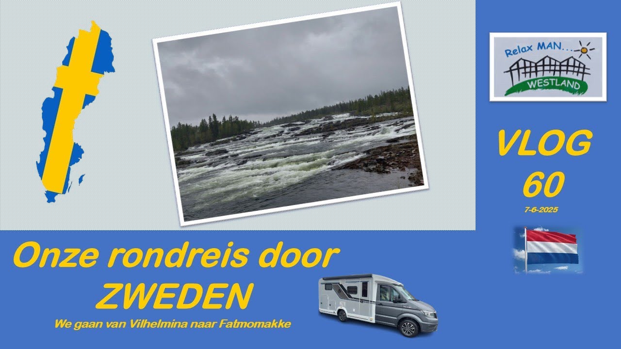 Zweden, Wildernisroute Vlog 60