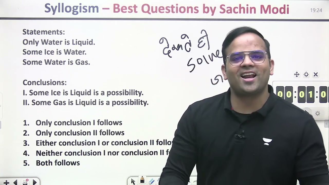 Syllogism Best Question by Sachin Modi