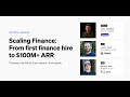 Scaling Finance: From first hire to $100M+ ARR with Postscript's Chris Brubaker