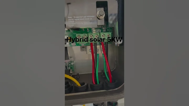 Hybrid solar system 5kw #hybridsolarinverter #deyebattery #hybrid #inverter #battery #deyeinverter