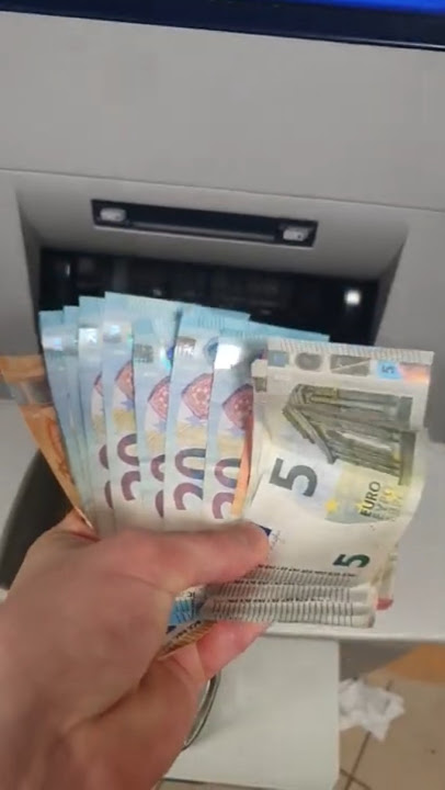 Cash Deposit ATM In Finland. How to Save Money #savingmoney #investing #coins #atm #cashflow #money
