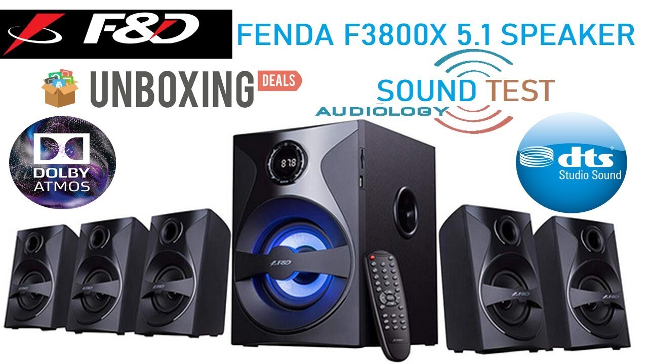 f&d speaker f3800x