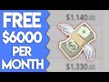 Earn $6000/Month In Passive Income For Free! (Make Money Online)