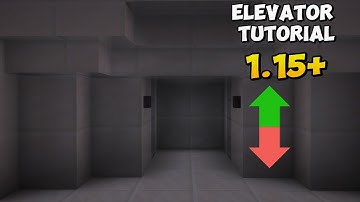 How To Make a Minecraft Elevator