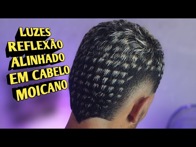 Corte de cabelo moicano disfarçado baixo - StyleBR