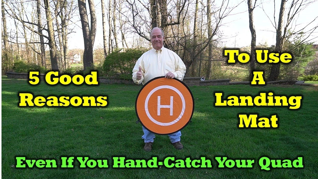 5 Reasons For Using A Landing Mat With Your Drone Even If You Hand