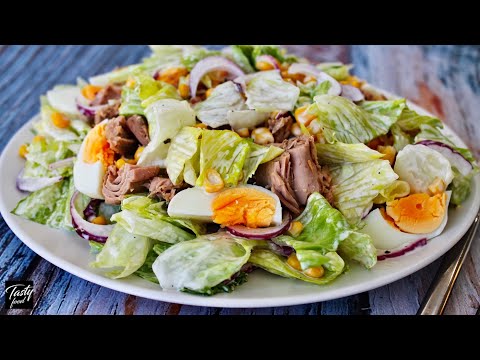 ОБАЛДЕННЫЙ, ЛЕГКИЙ, СВЕЖИЙ САЛАТ ЗА ПАРУ МИНУТ!