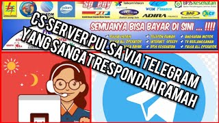 Cs Server Pulsa yang sangat Respon dan Ramah hanya butuh kurang dr 2 Menit untuk membalas chat screenshot 1