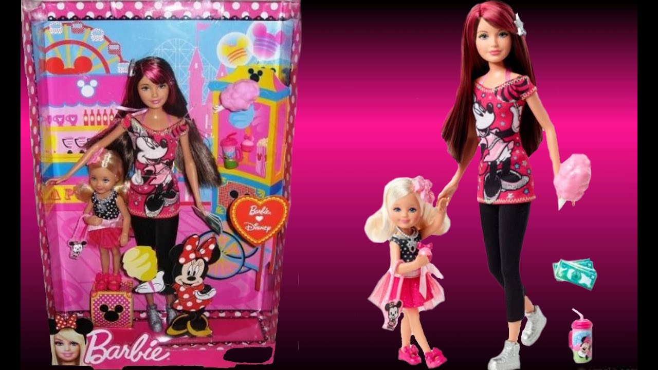 Opening and review of Barbie loves Disney! Skipper and Chelsea 2-Pack - Video #77