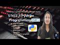 CBSE Class11 AI 843 l Python Programming l Part 1 l Full practical tutorial 