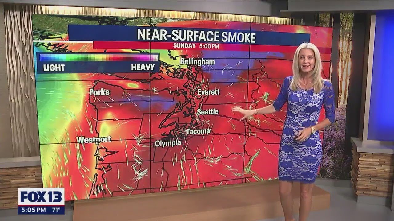 Poor air quality on the way | FOX 13 Seattle - YouTube