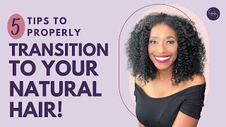 Transitioning  to Natural Hair Easy With These 5 Tips