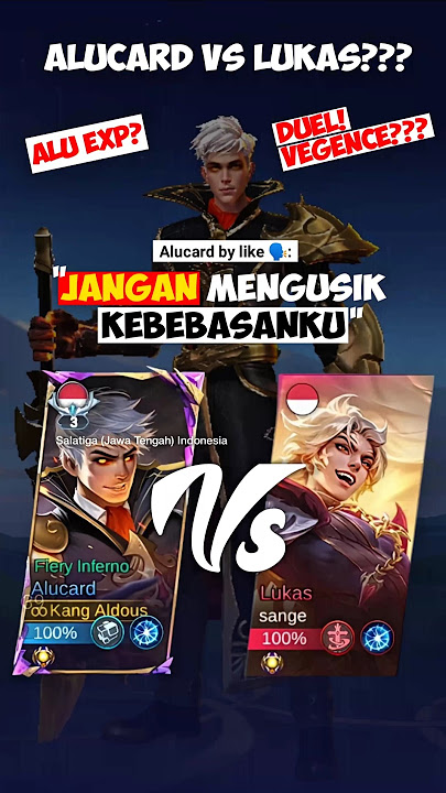 Alucard EXP? Duel Vegence??? 🗣️: 