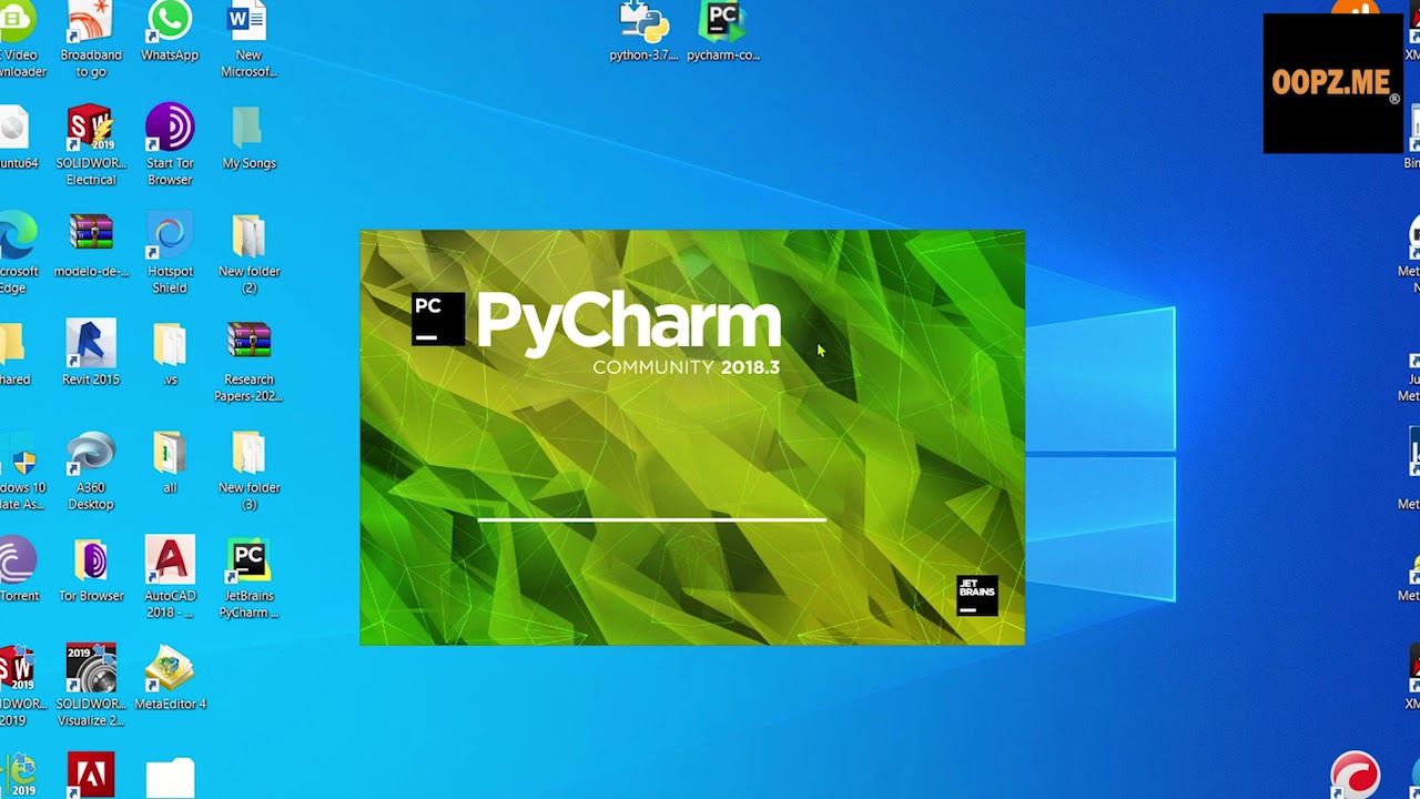 pycharm install