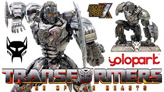 Yolopark TRANSFORMERS Rise of The Beasts APELINQ Robot Mode AMK PRO X Series Review