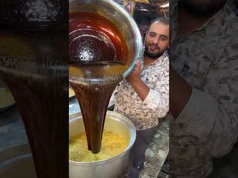 طريقه عمل المفتقه الحلبه المعقودة الاكله الرسميه في ليالي الشتاء الجميل علي اصولها 