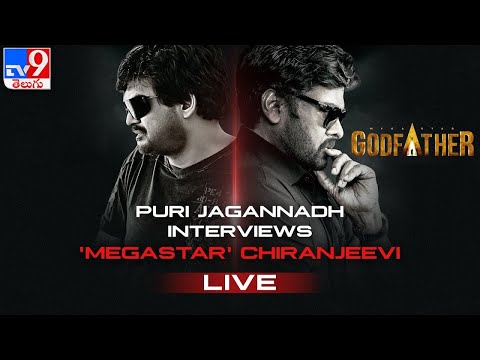 Puri Jagannadh Interviews 'MegaStar' Chiranjeevi LIVE | GodFather - TV9