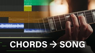Video thumbnail of "Turning a chord progression into a produced song"