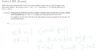 Midterm 1 Problem 3 Part (c)