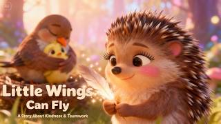Luna The Little Hedgehog | The Baby Bird Fell… Can Luna Save Her? A Heartwarming Bedtime Story