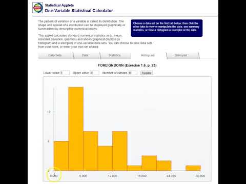 1.2 Histograms: Choosing Bin Width