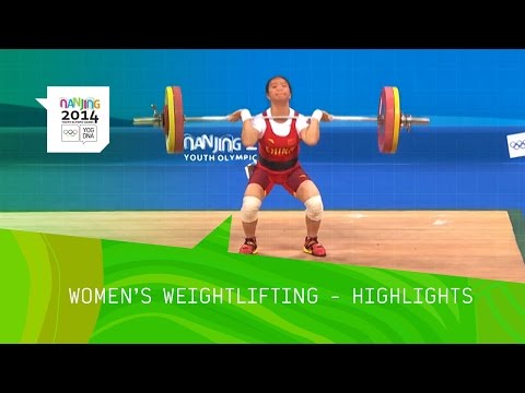 Jiang Huihua Wins 48kg Weightlifting Gold - Highlights | Nanjing 2014 Youth Olympic Games