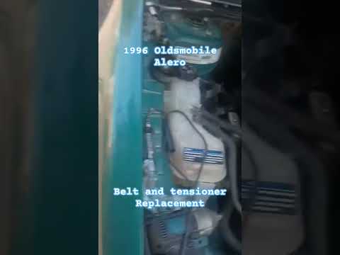 1996 Oldsmobile Alero belt and tensioner replacement #automobile #mechanic #diy #mechanic